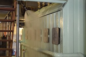 Einsatz fest installiertes Wassernebellöschsystem im „Maschinenraum“